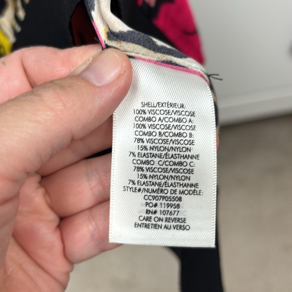 Alice + Olivia Jetti Raglan Sweatshirt Dress Multicolor - Size XS - Picture 10 of 13